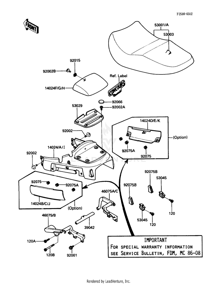 Seat Schematic