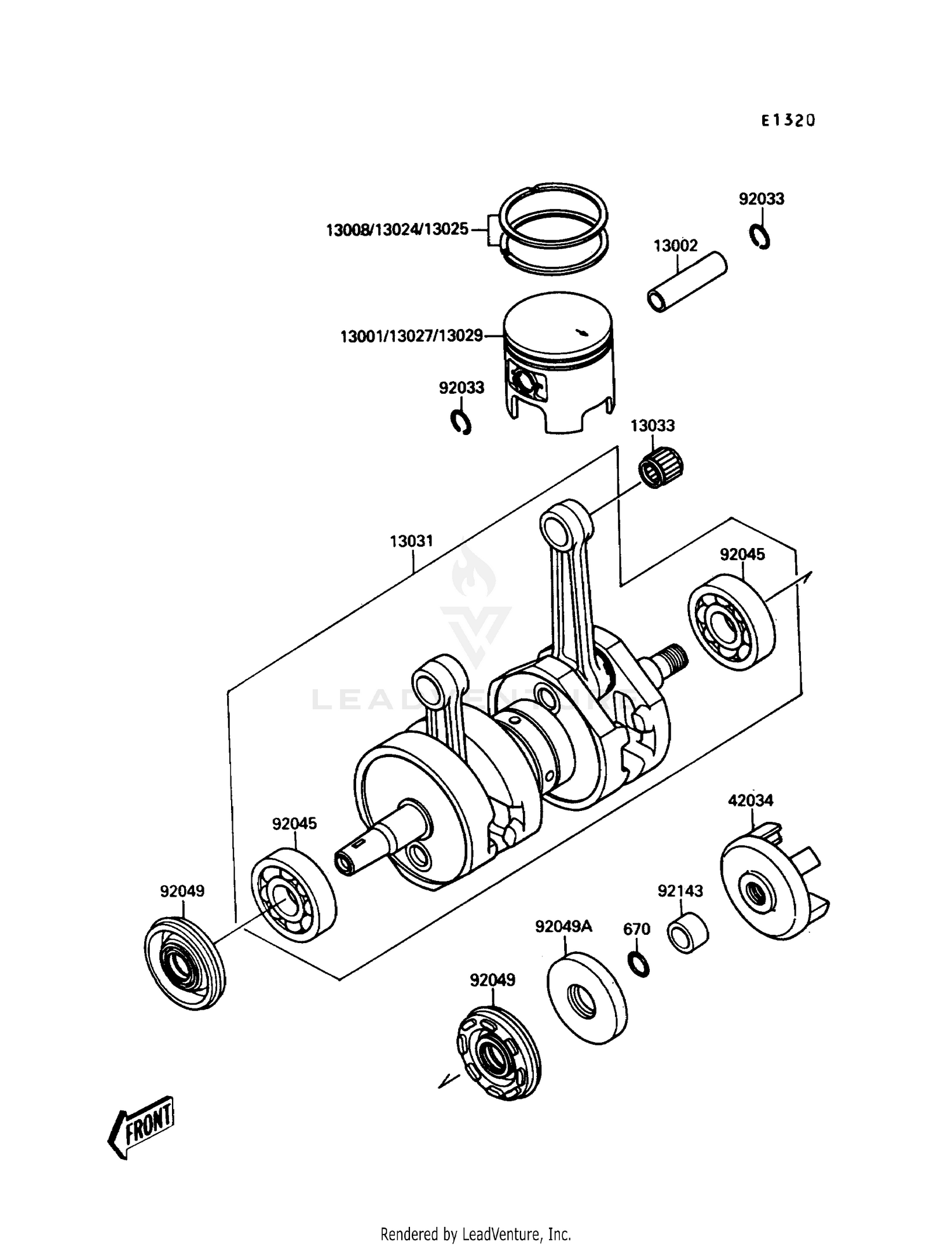 CRANKSHAFT/PISTON(S)