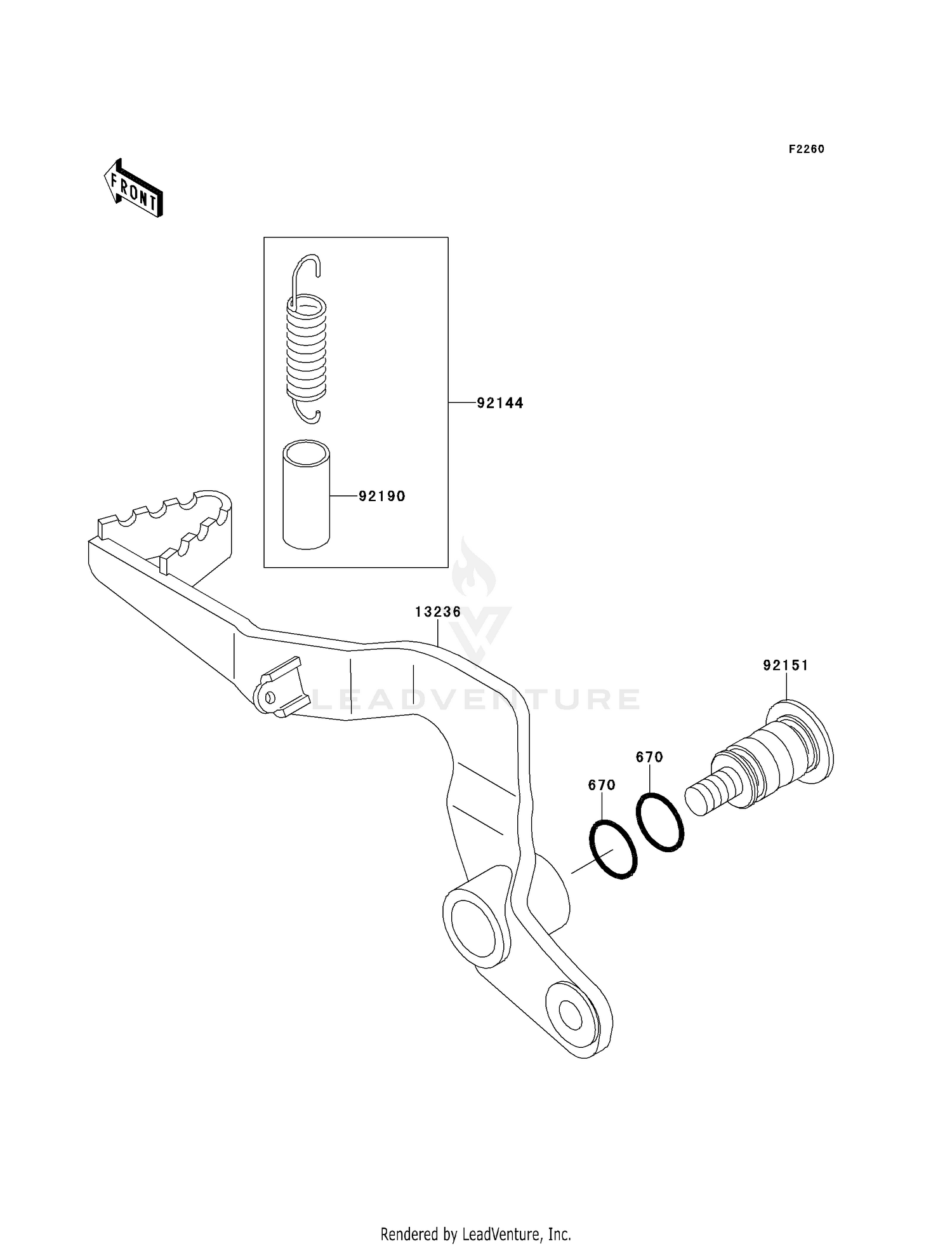 BRAKE PEDAL