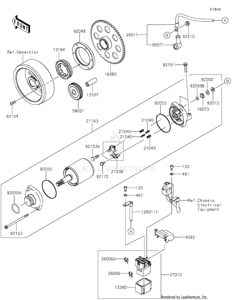 Starter Motor Schematic