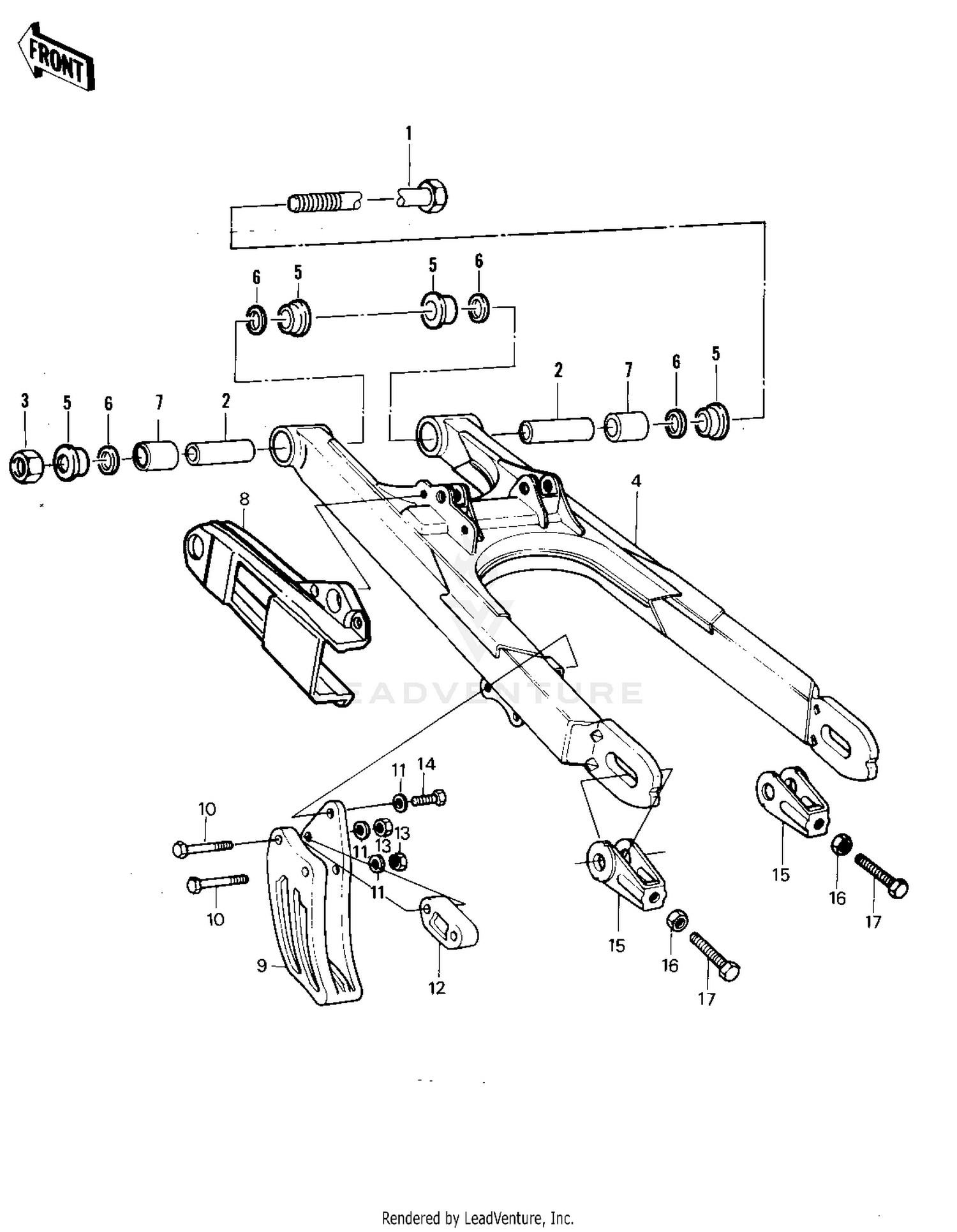 SWING ARM (KX420-A1)