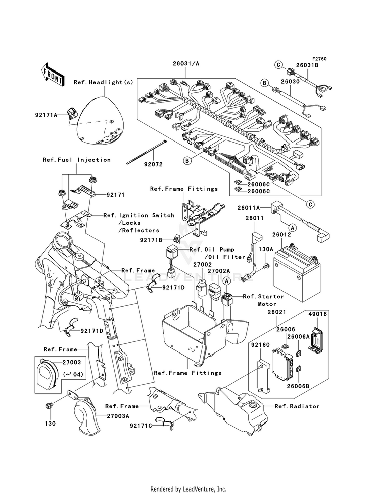 Chassis Electrical Equipment Schematic