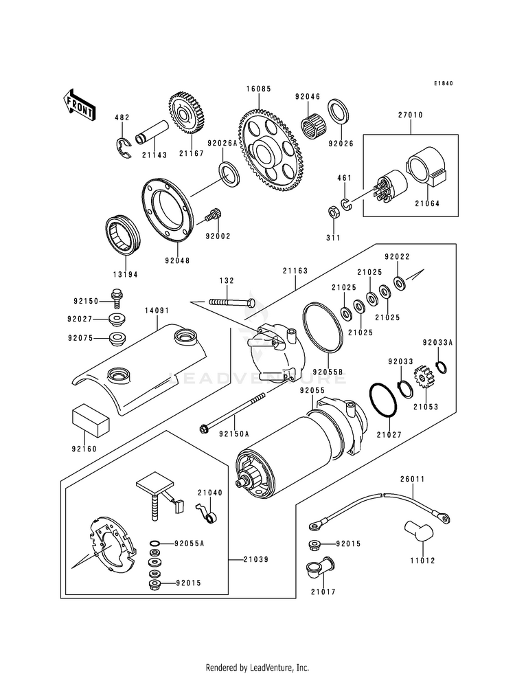 Starter Motor Schematic