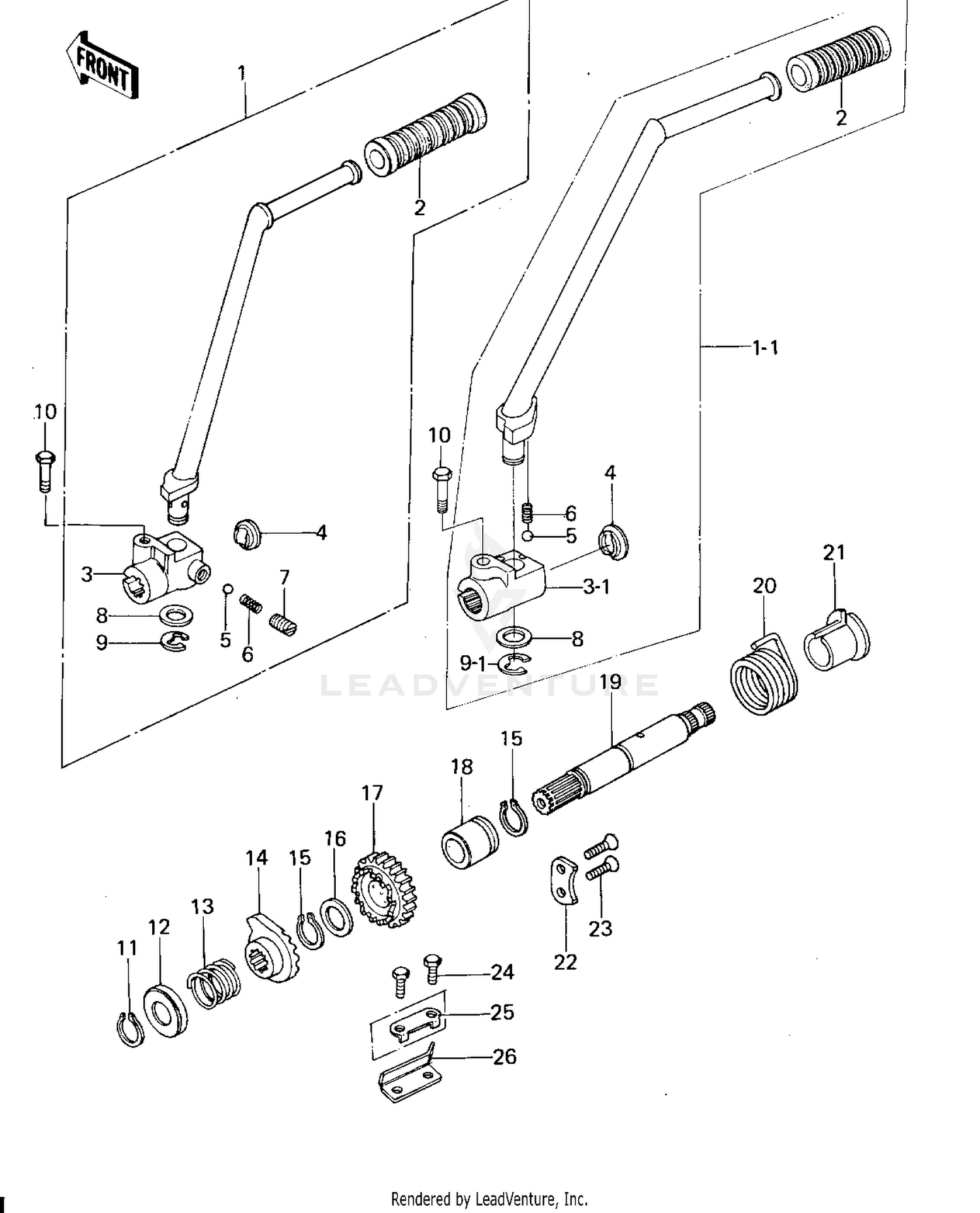 KICKSTARTER MECHANISM