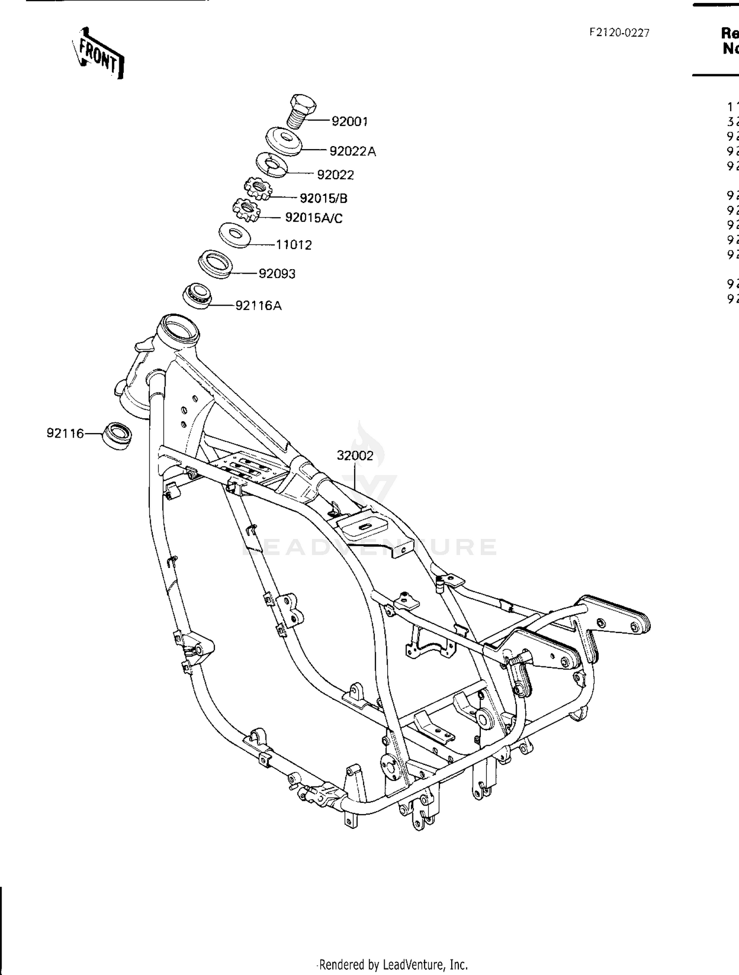 Assembly diagram