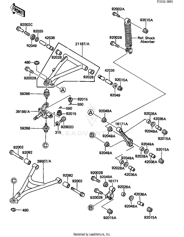 Front Suspension Schematic