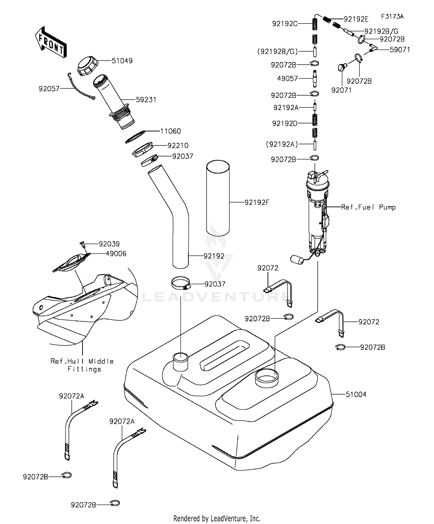 Fuel Tank(KEF&sim;KGF)