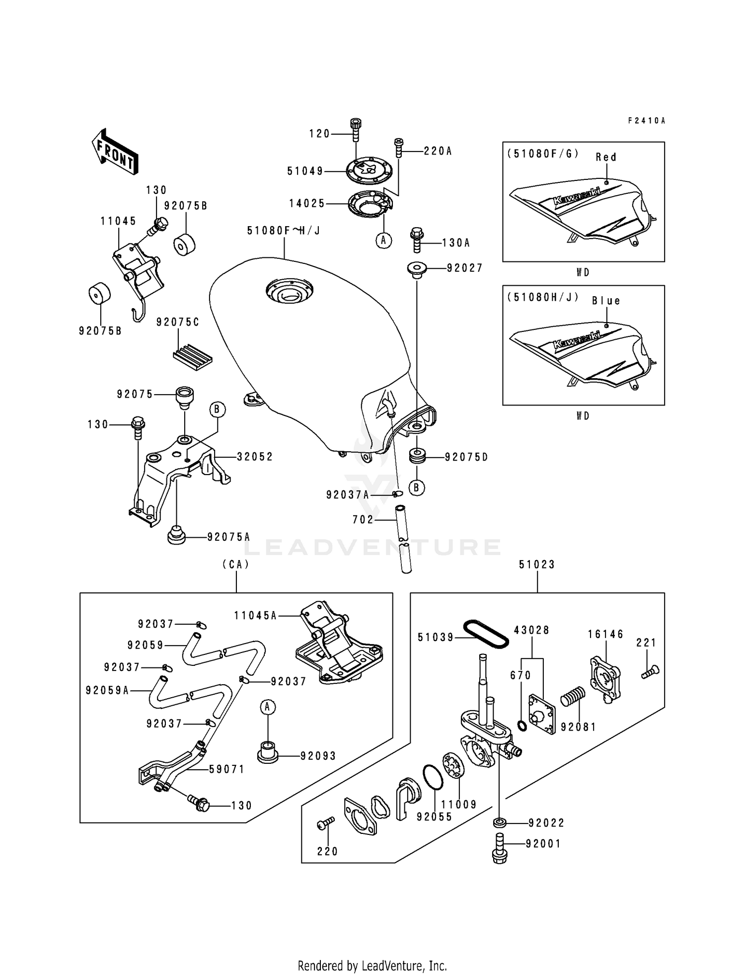 FUEL TANK (EX500-D2)