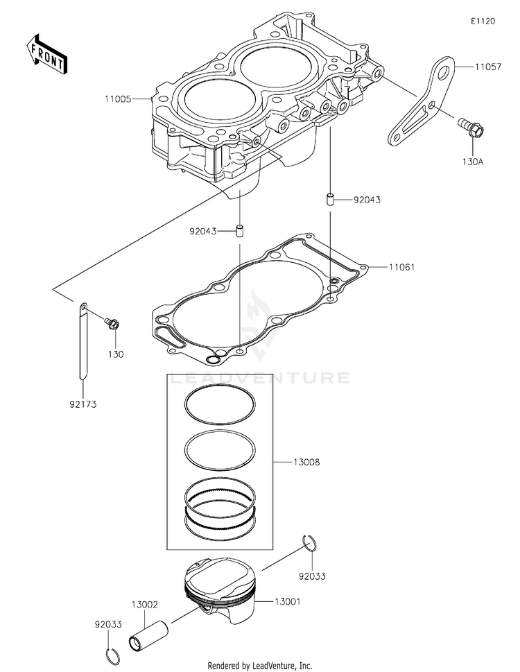 Cylinder/Piston(S) Schematic