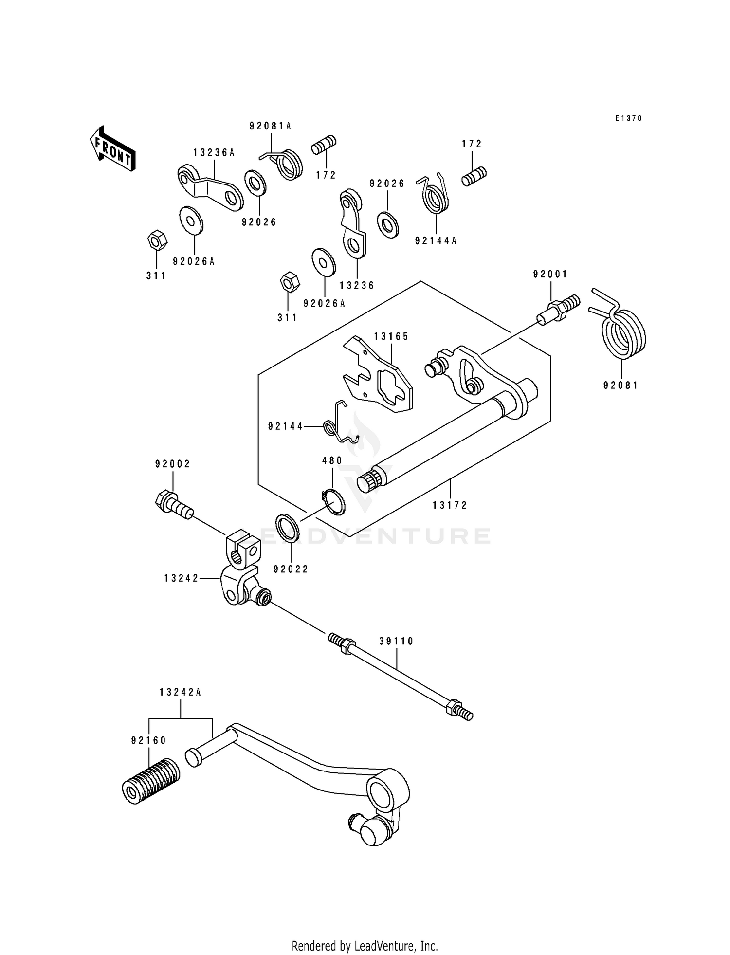GEAR CHANGE MECHANISM