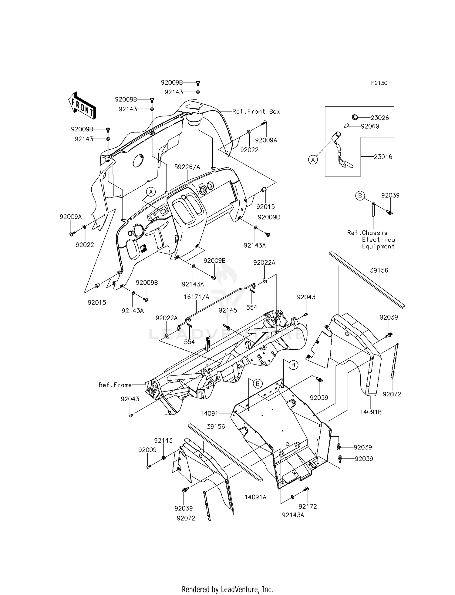 FRAME FITTINGS (FRONT)