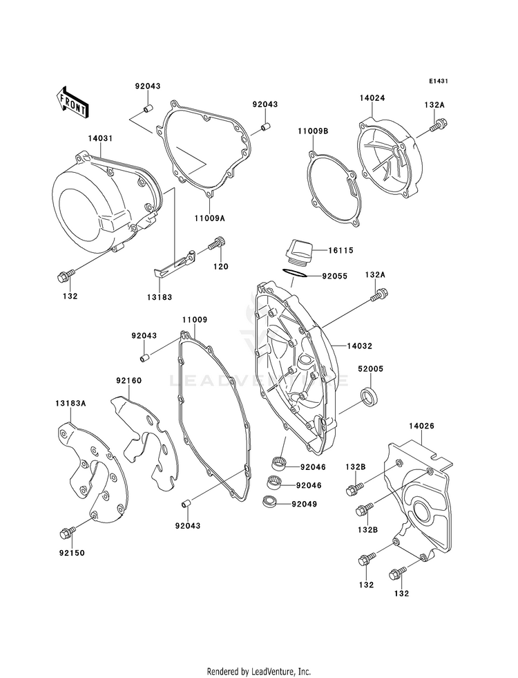 Engine Cover Schematic