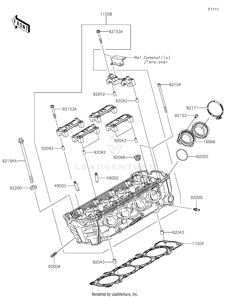 Cylinder Head Schematic