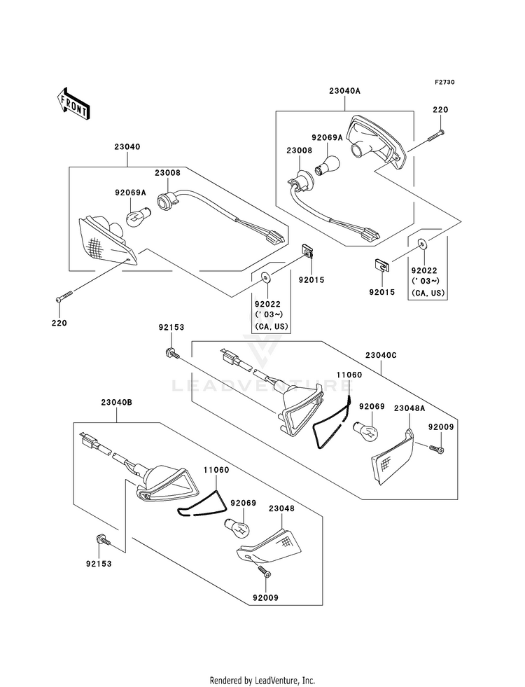 Turn Signals Schematic