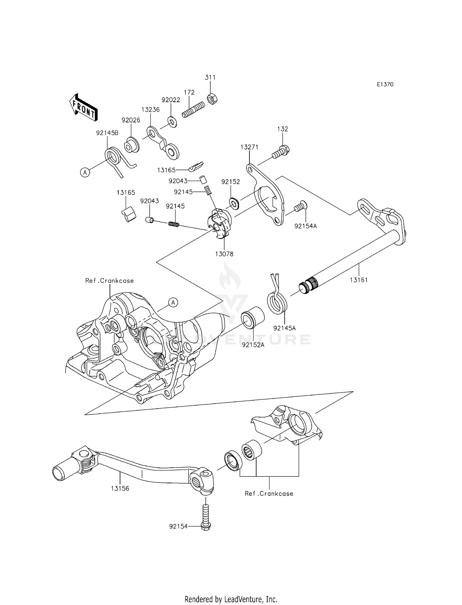 GEAR CHANGE MECHANISM