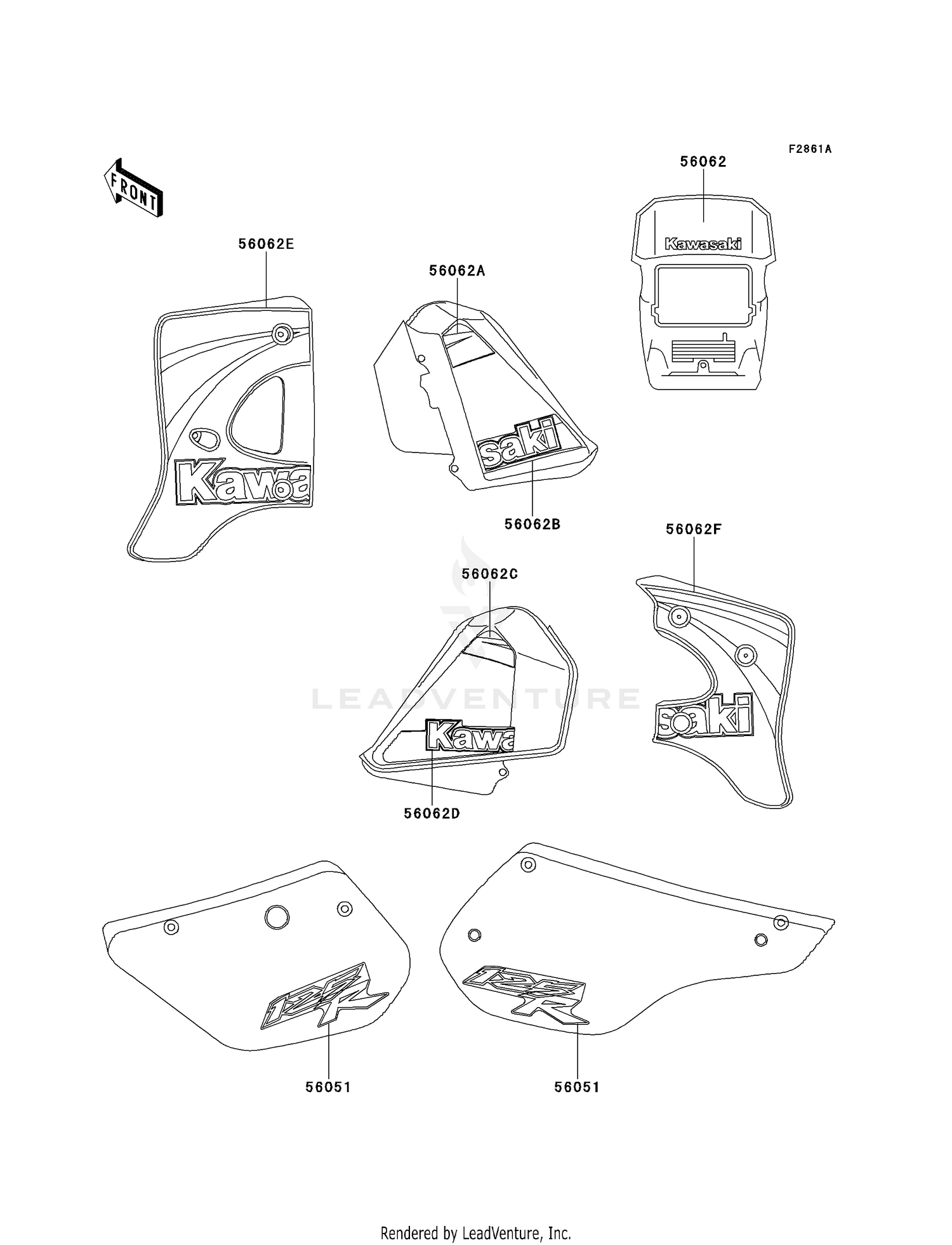 DECALS (RED)(MX125-A12/A13)