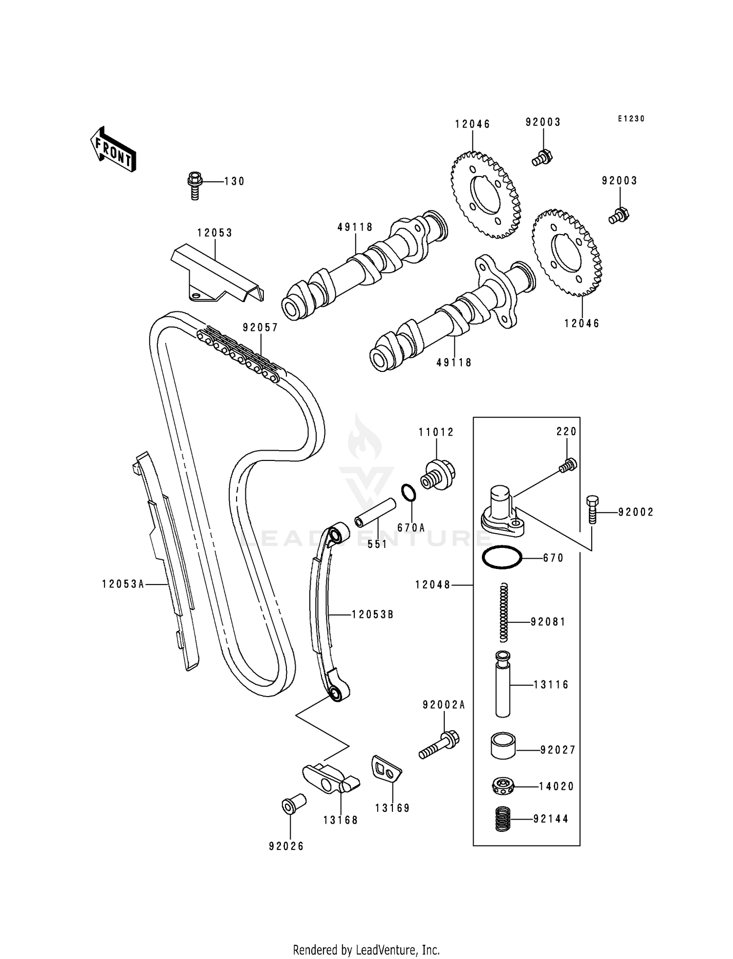 CAMSHAFT(S)/TENSIONER