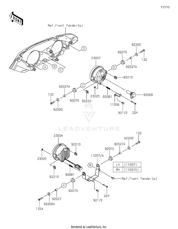 Headlight(S) Schematic