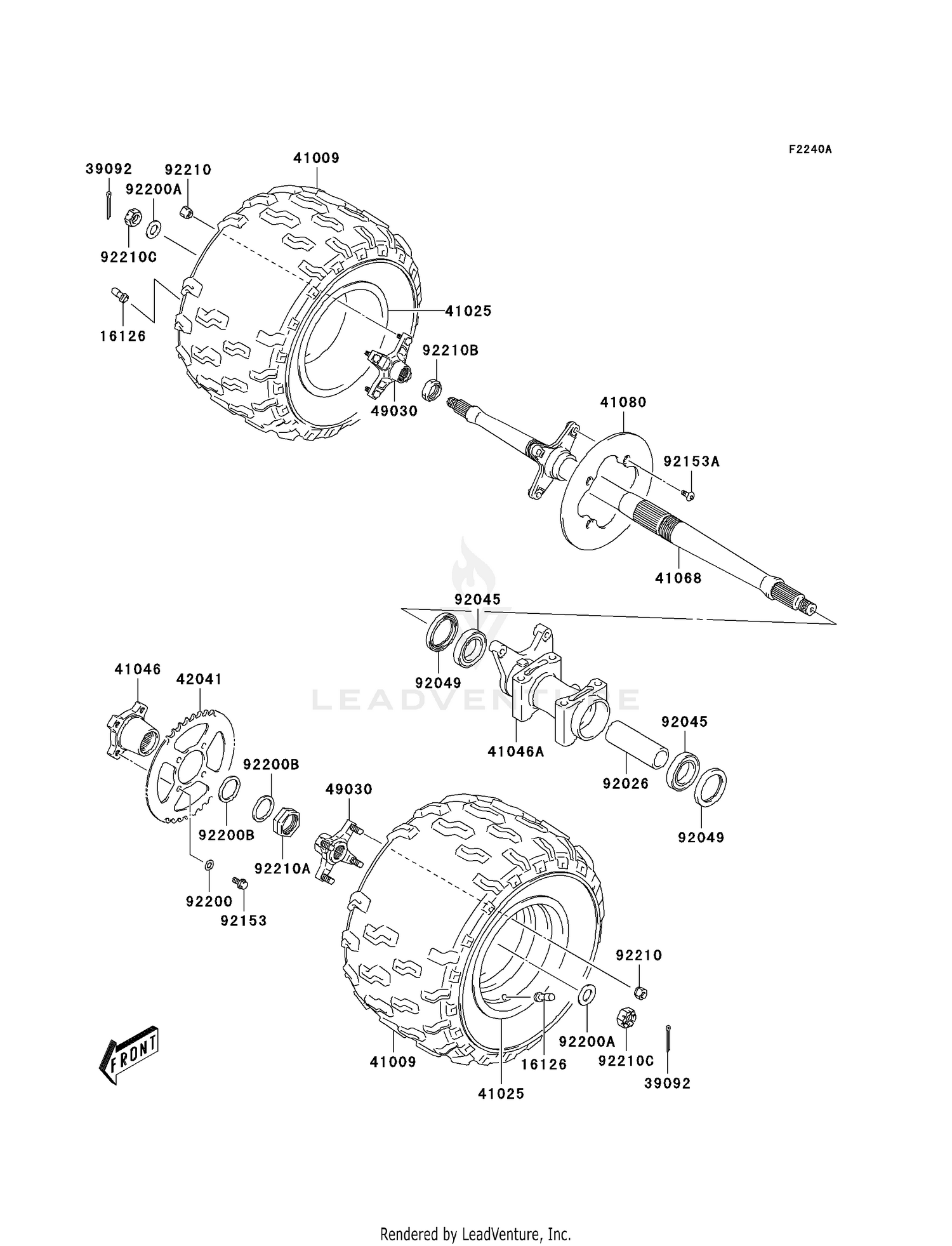 REAR HUB (A2)