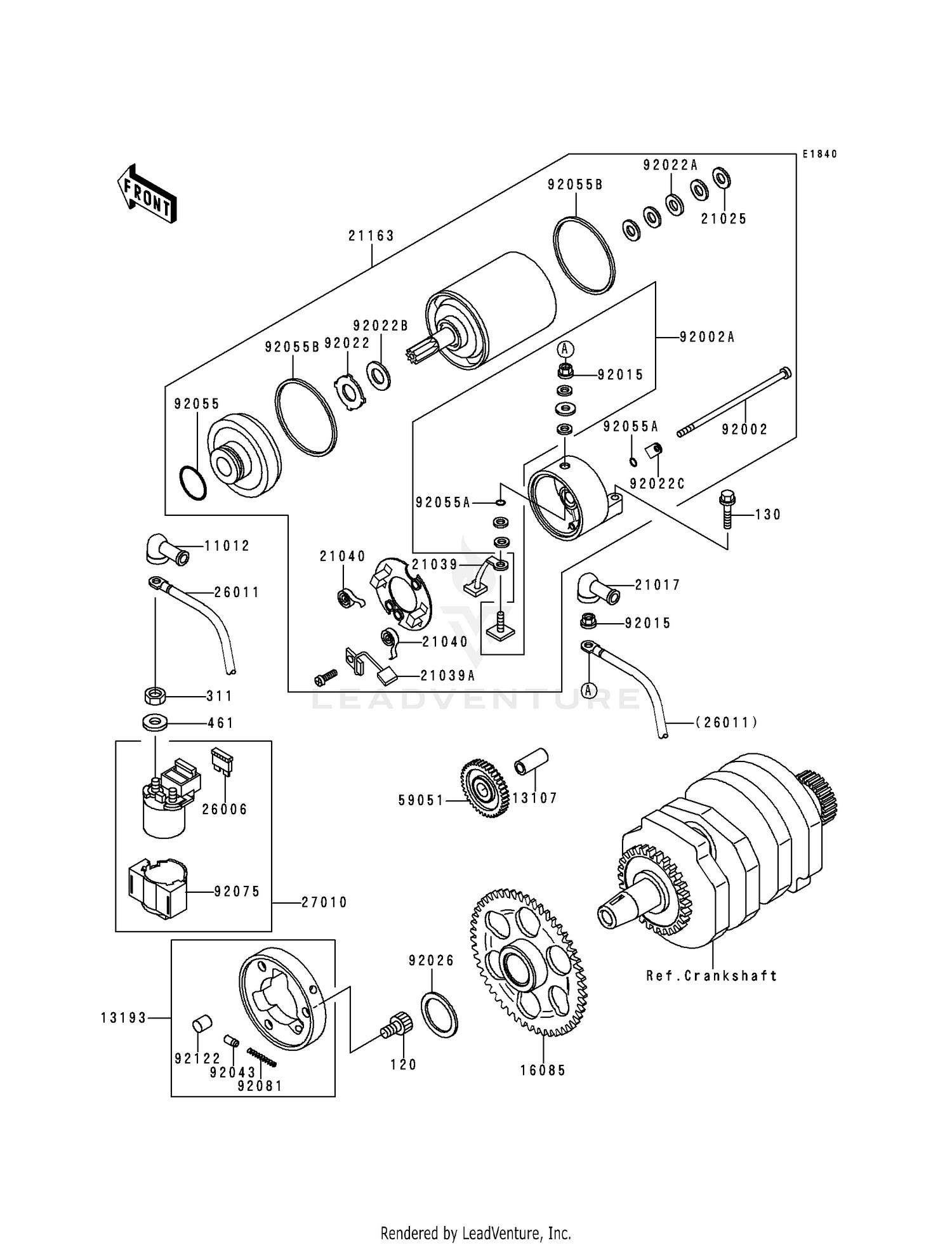 STARTER MOTOR
