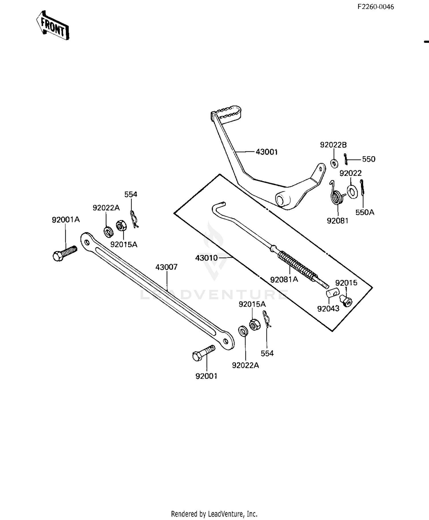 BRAKE PEDAL