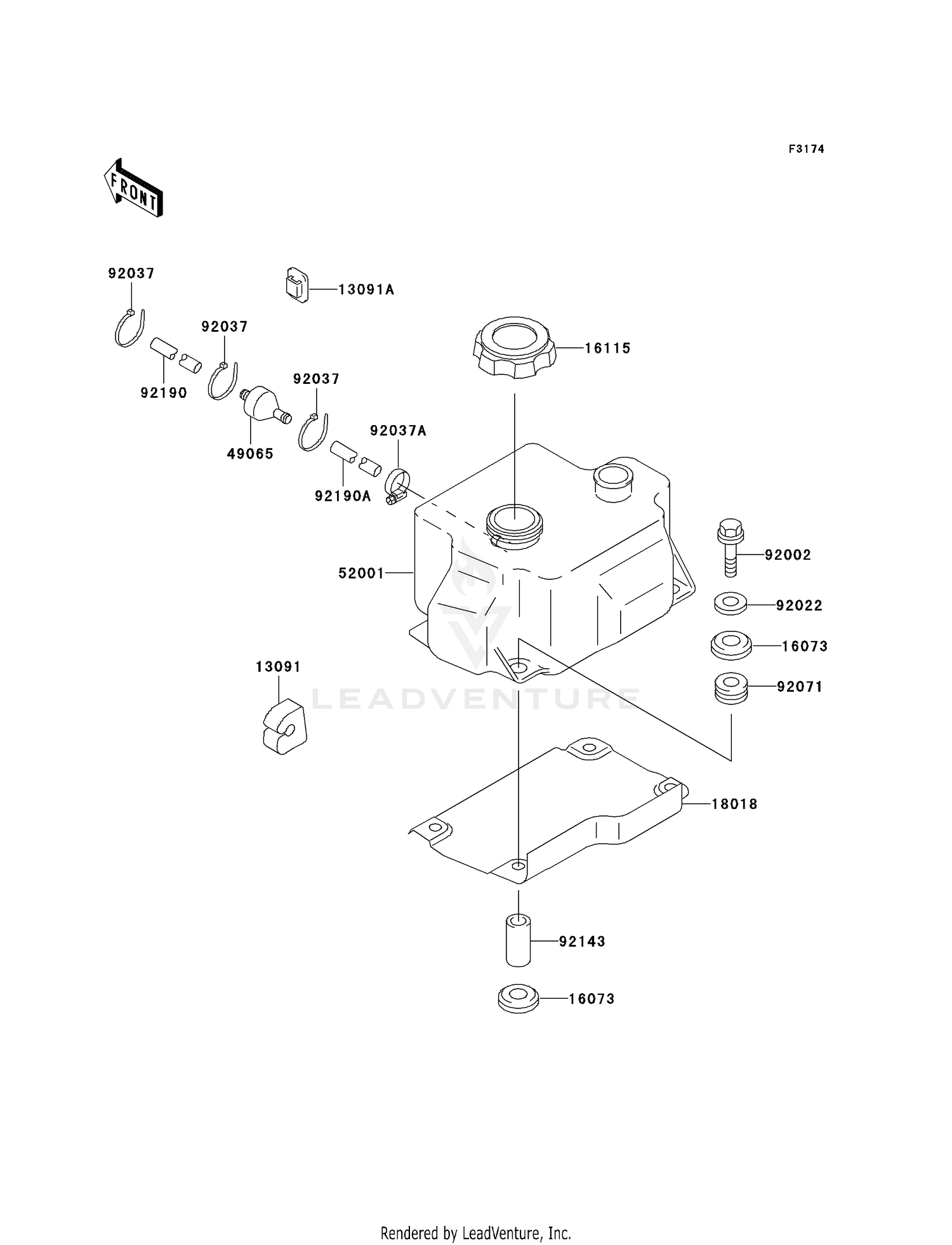 OIL TANK (JT750-B1)