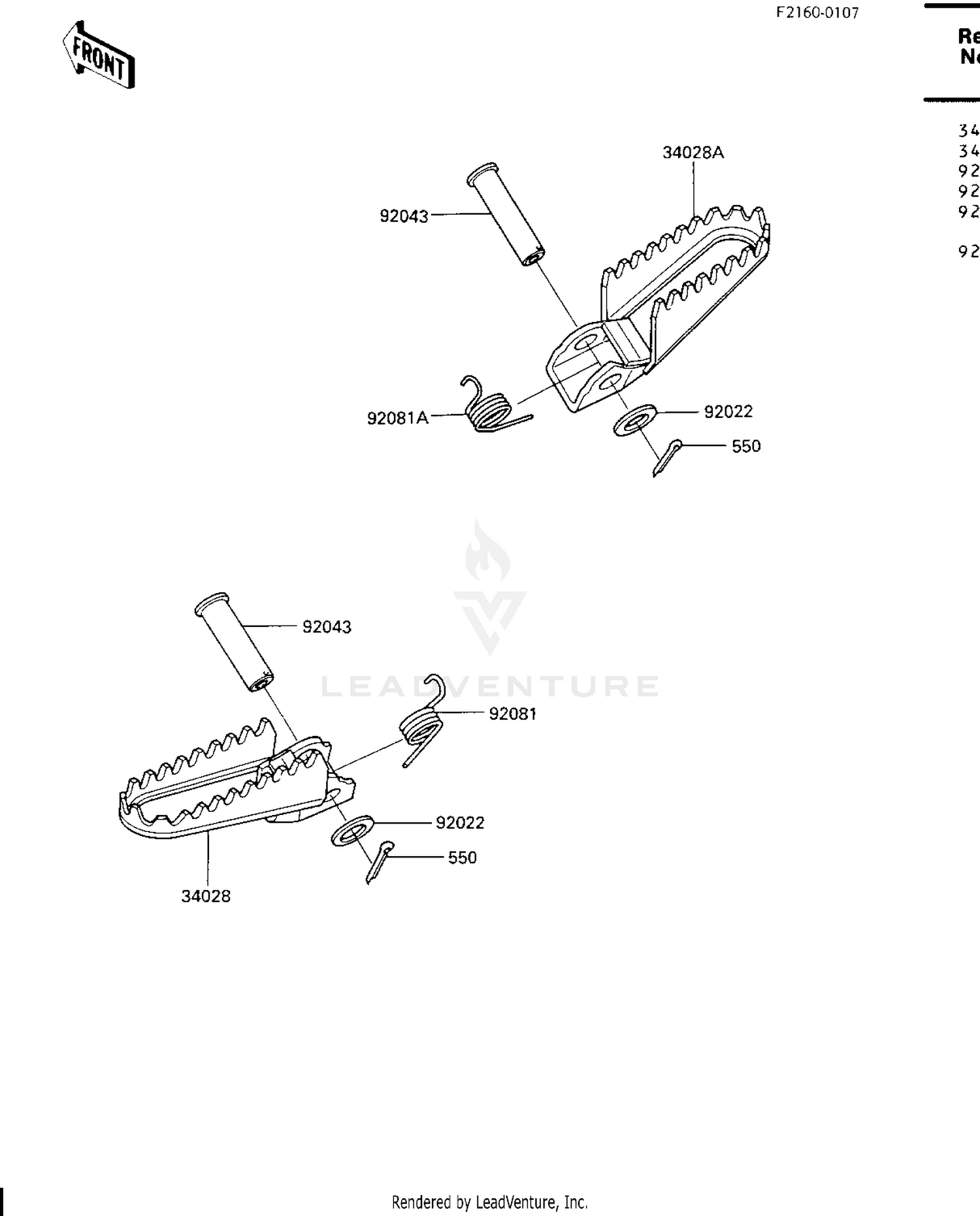 FOOTRESTS