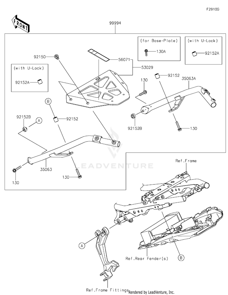 Accessory(Topcase Bracket) Schematic
