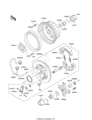 Rear Hub Schematic