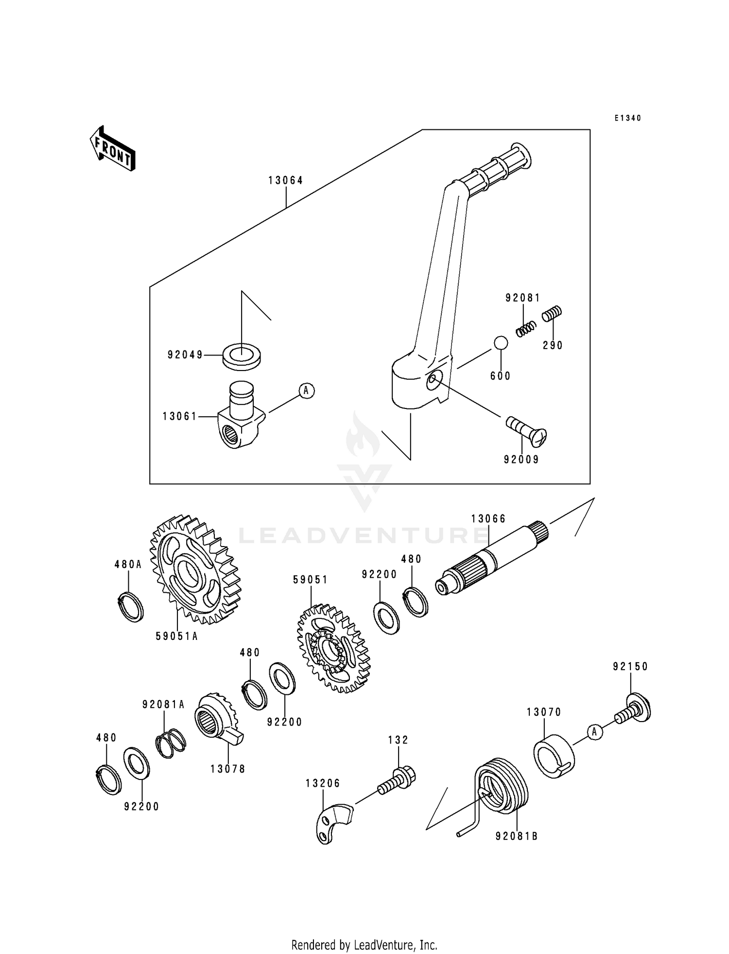 KICKSTARTER MECHANISM
