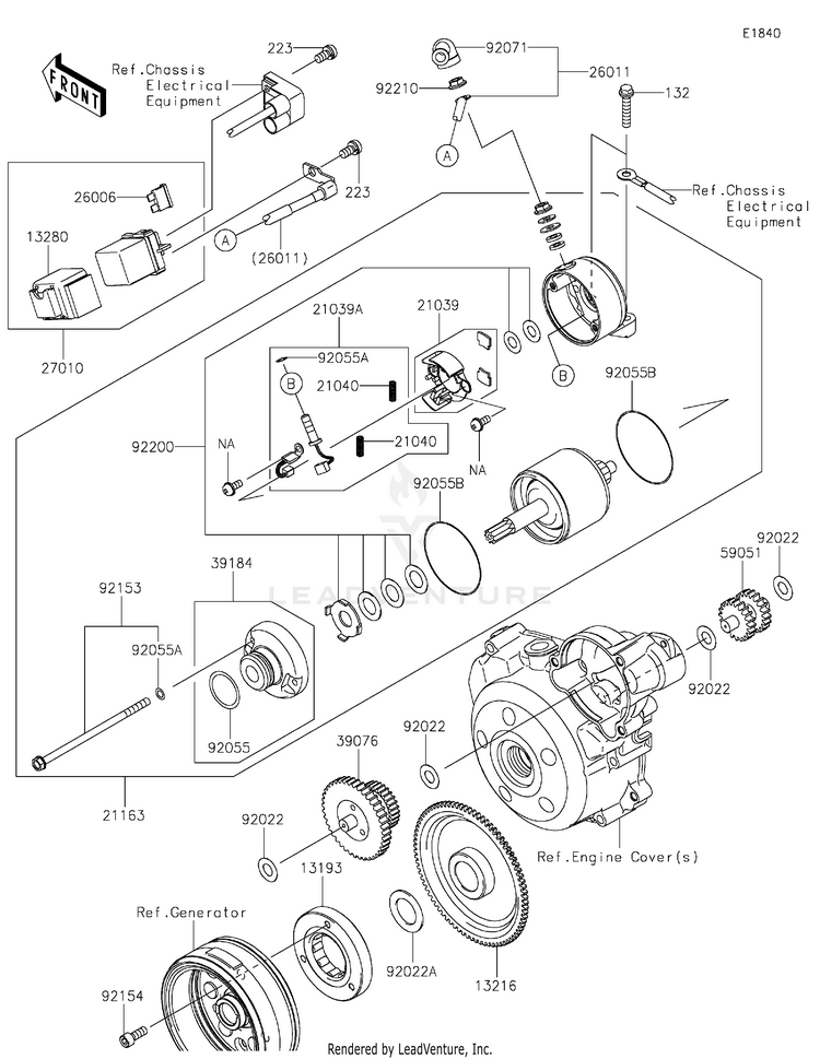 Starter Motor Schematic