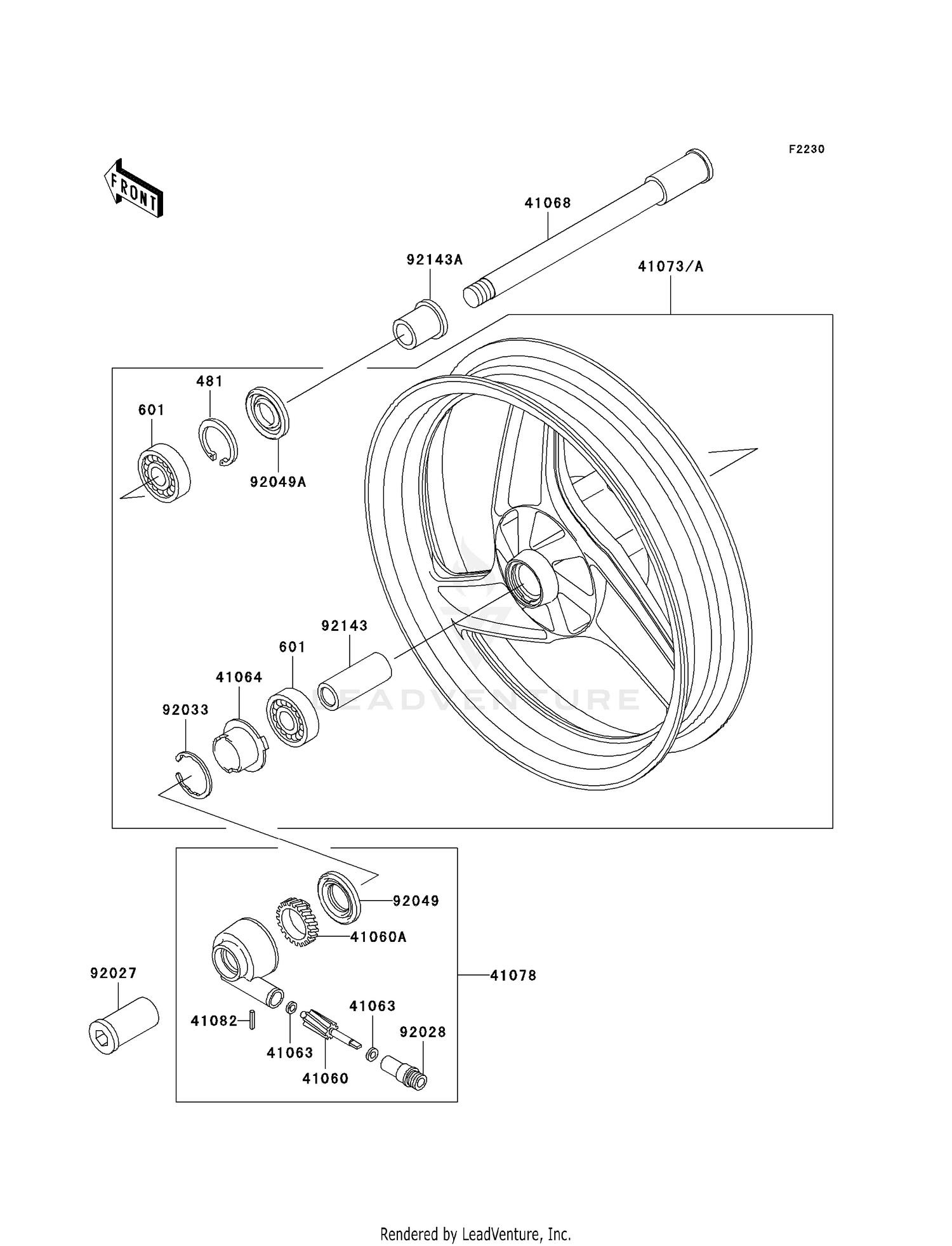 FRONT WHEEL