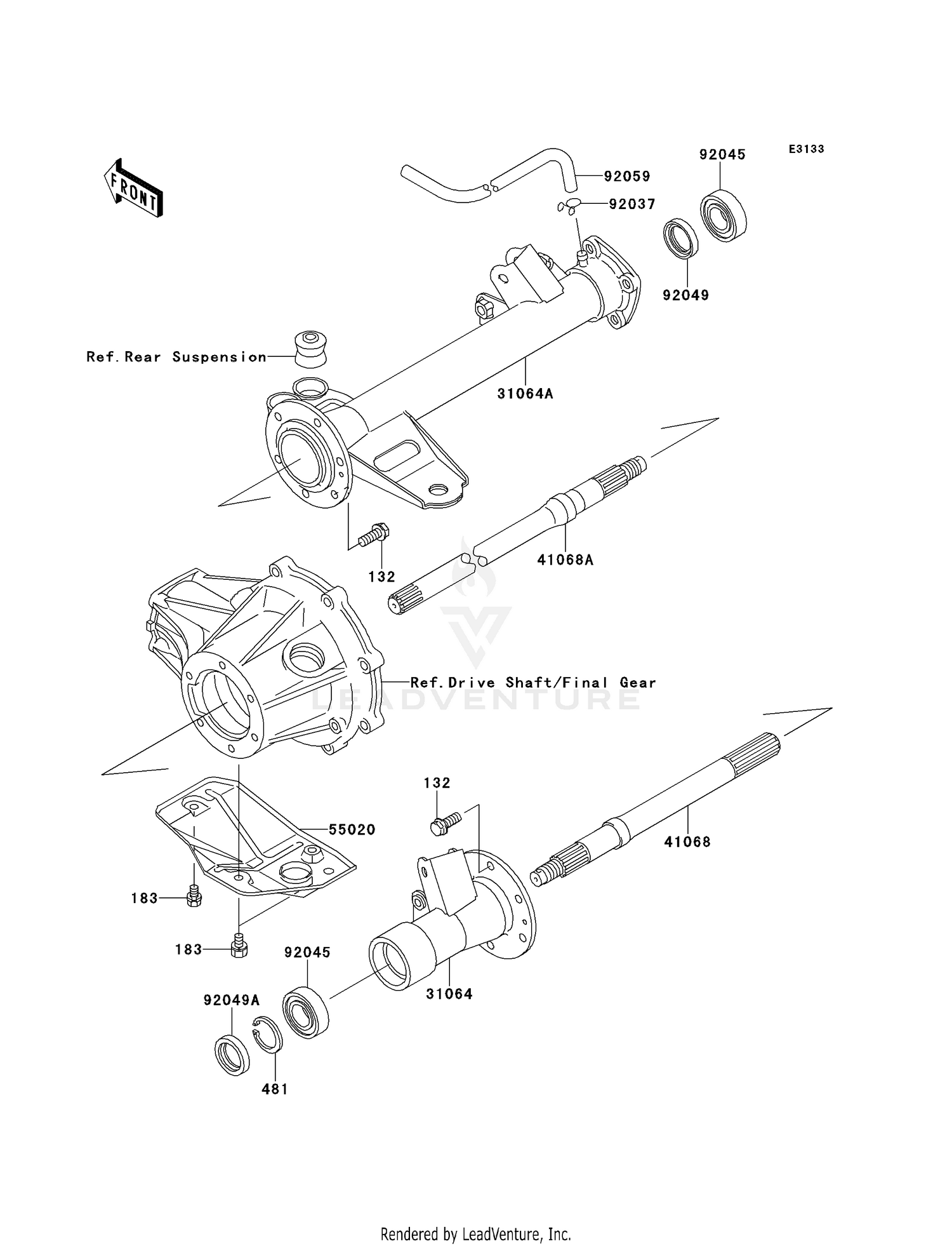 REAR AXLE