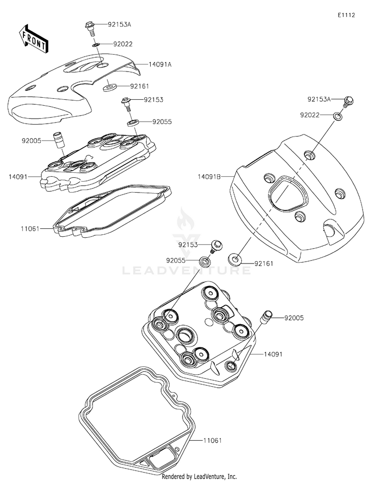 Cylinder Head Cover Schematic