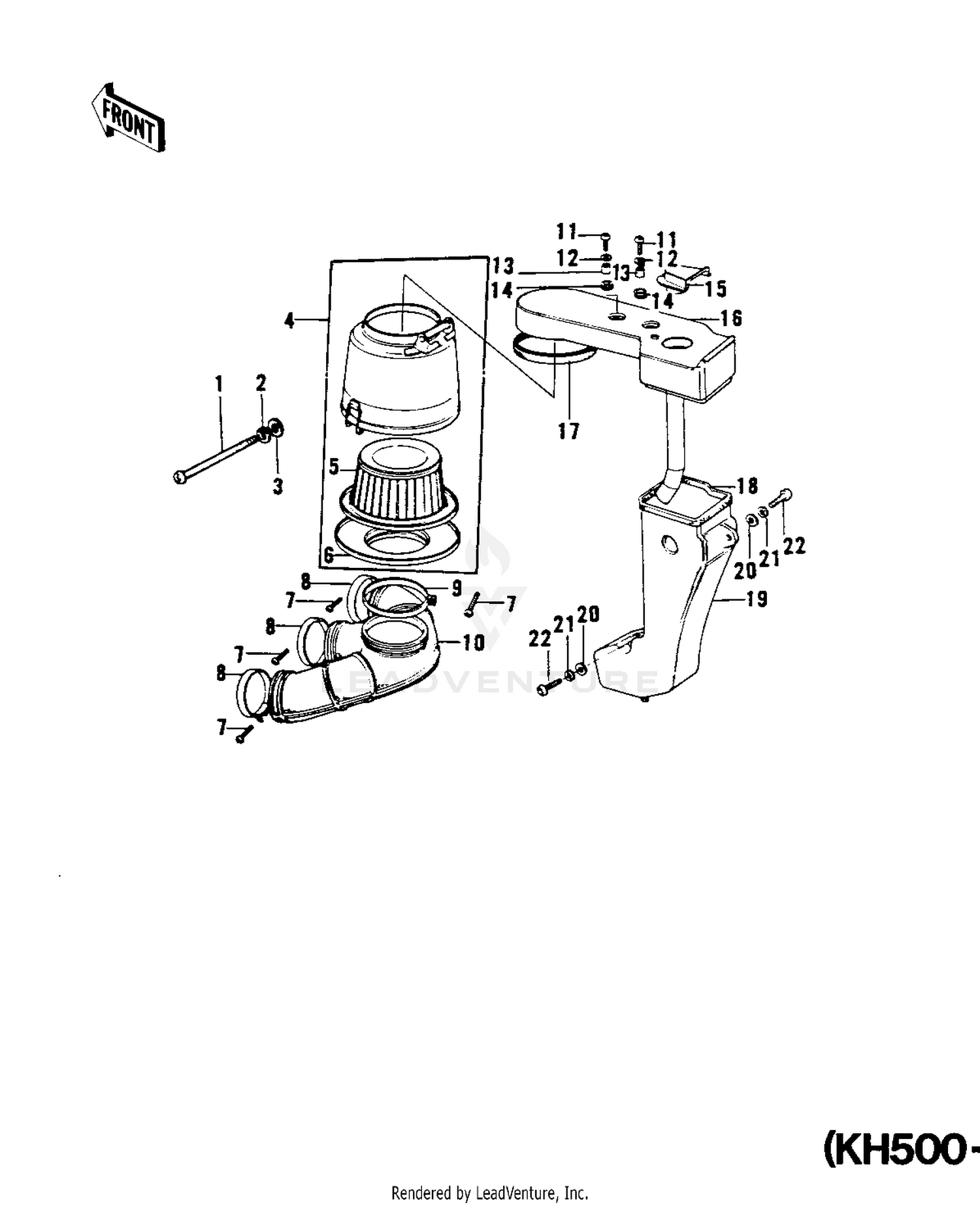 AIR CLEANER (KH500-A8)
