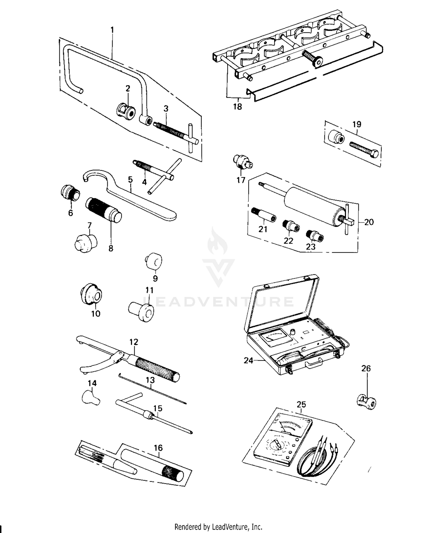 SPECIAL SERVICE TOOLS "B"