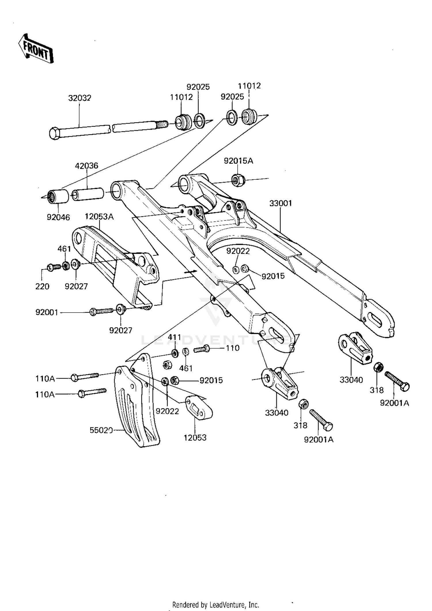 SWING ARM ('81-'82 A2/A3)