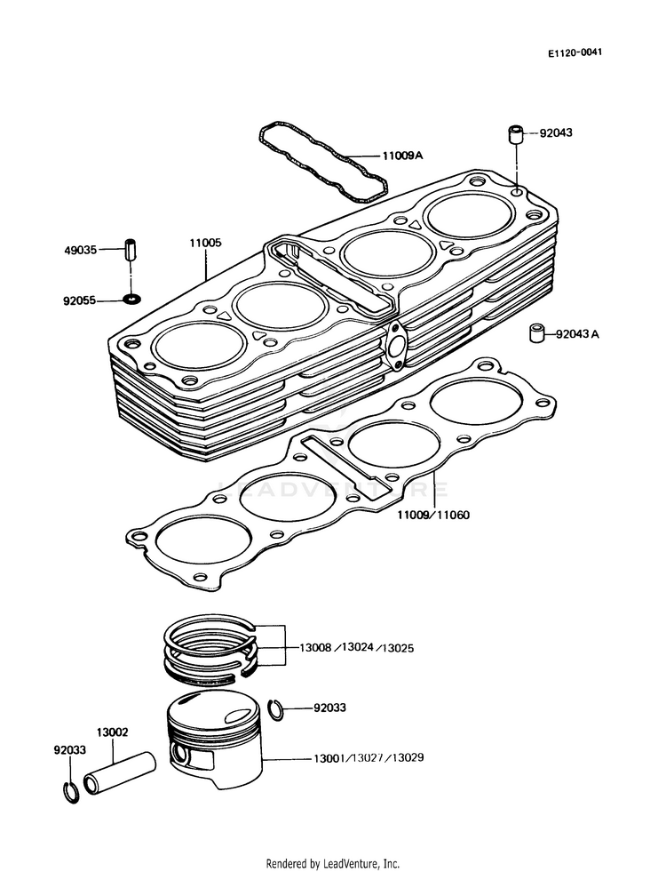 Cylinder/Piston Schematic