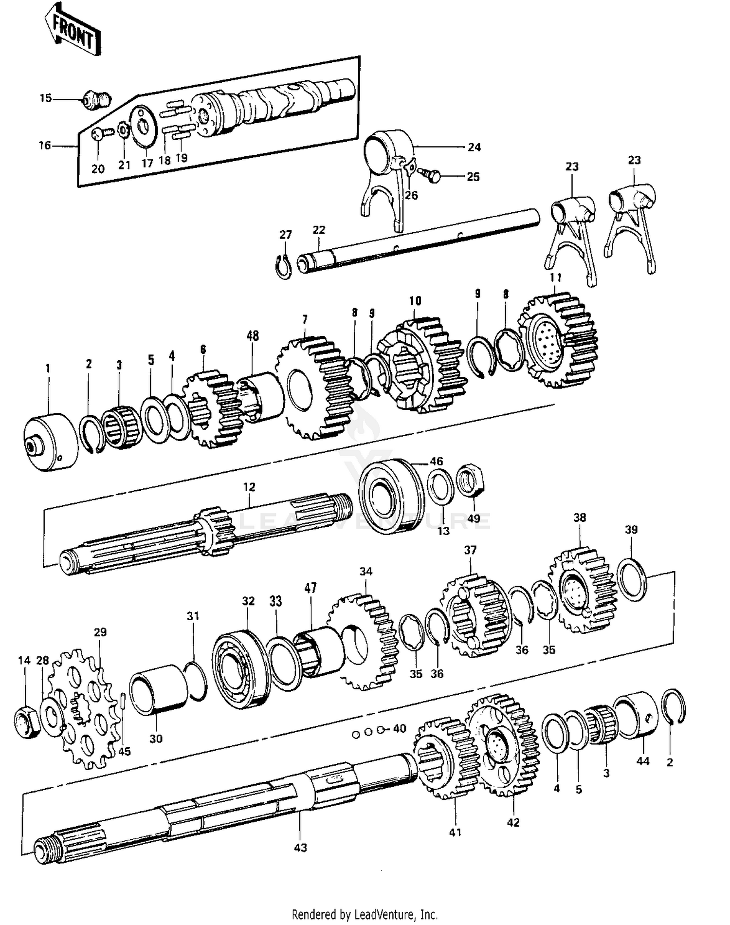 TRANSMISSION/CHANGE DRUM