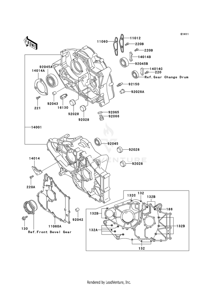 Crankcase Schematic