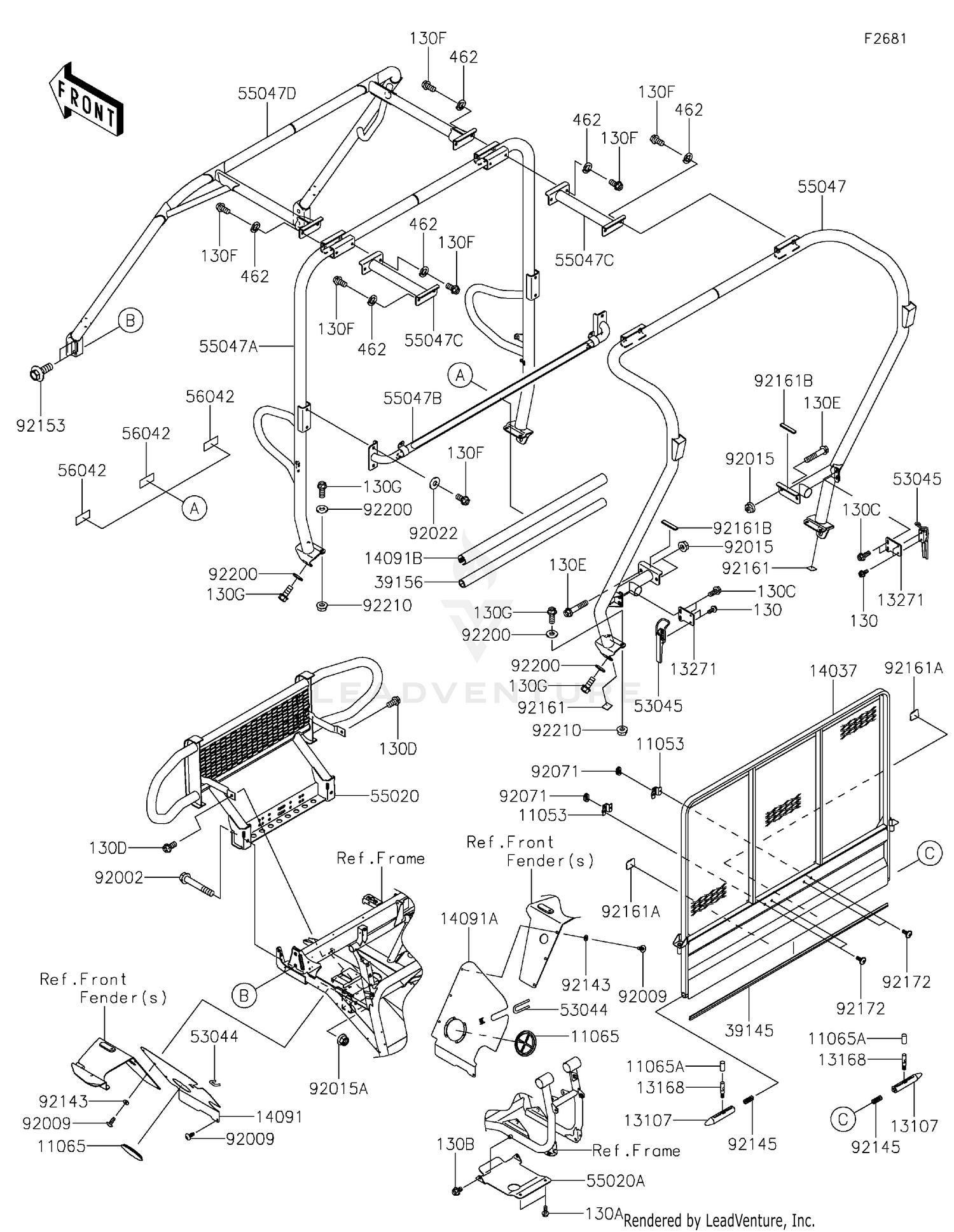 Guards/Cab Frame