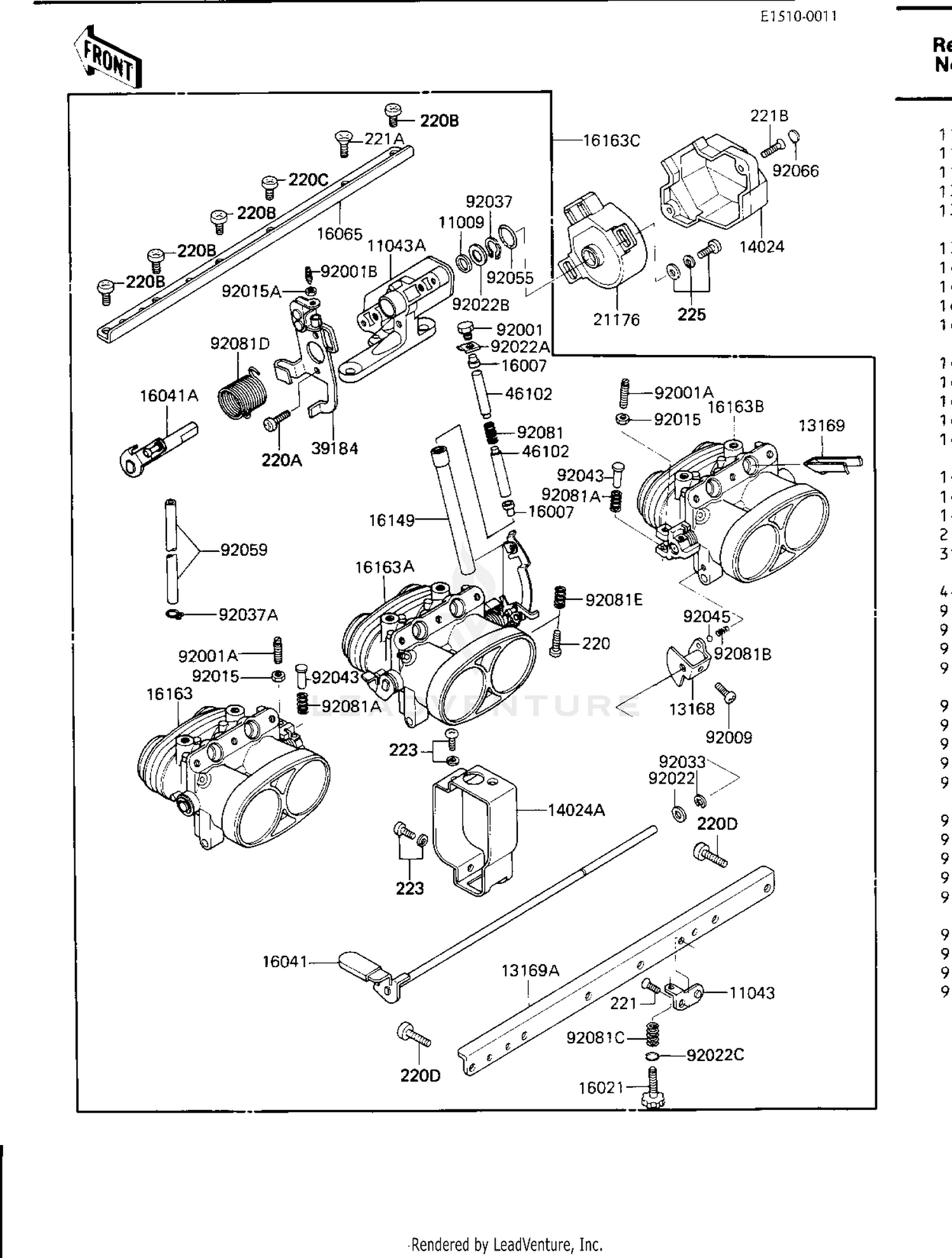 Assembly diagram