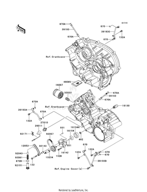 Oil Pump/oil Filter Schematic