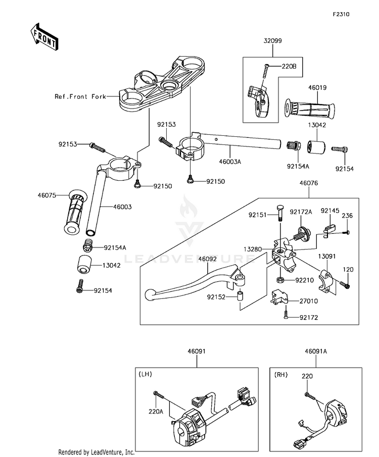 Handlebar Schematic