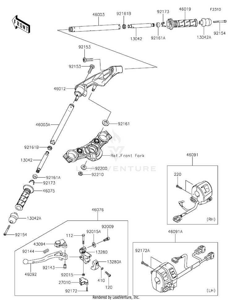Handlebar Schematic