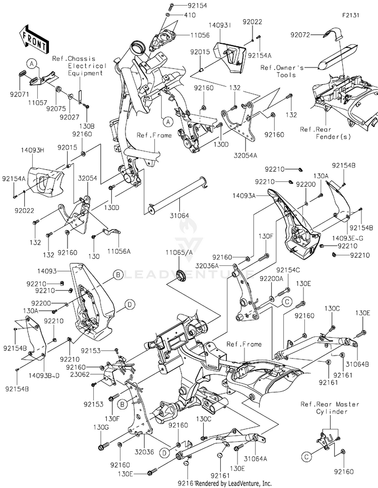 Frame Fittings Schematic