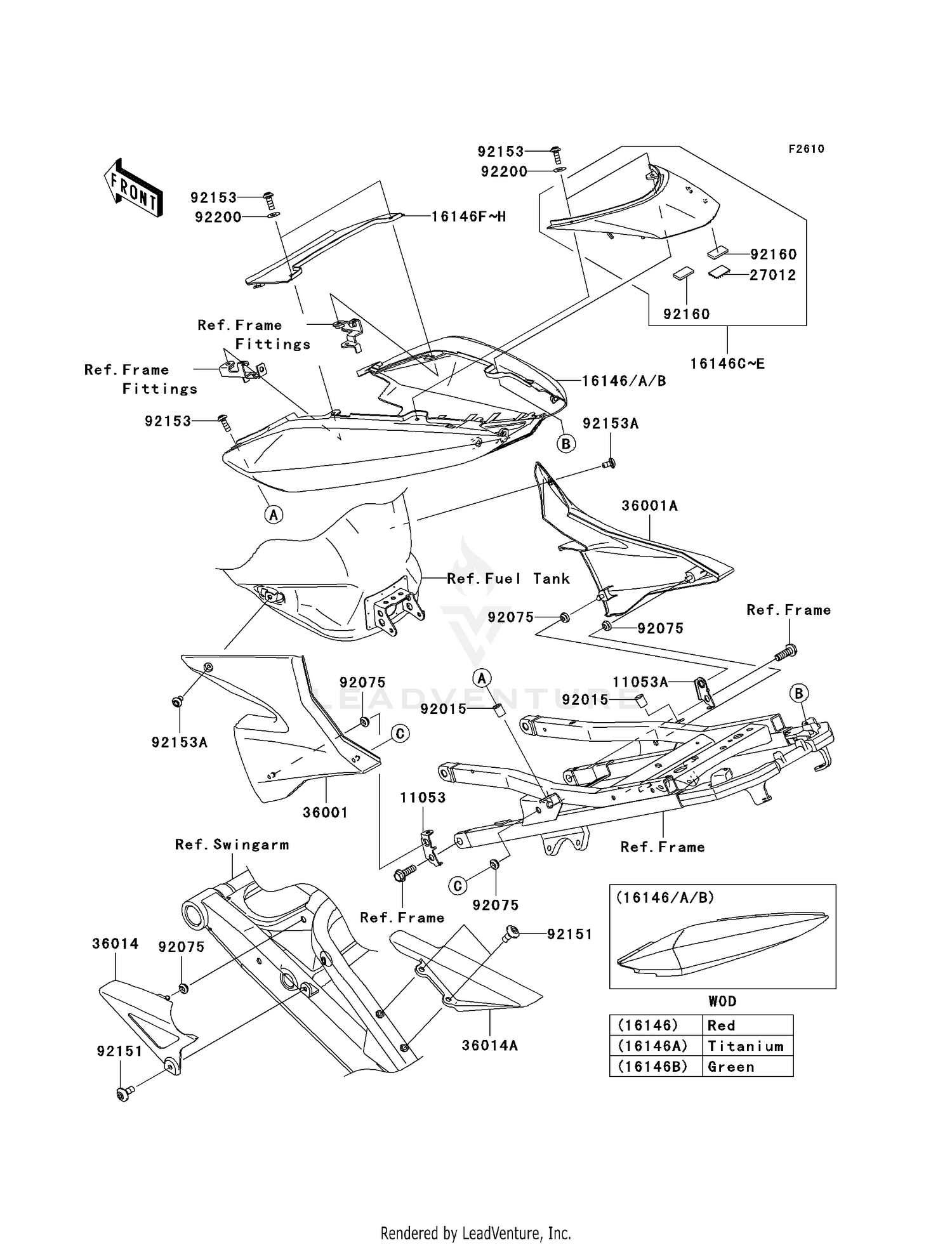 SIDE COVERS/CHAIN COVER