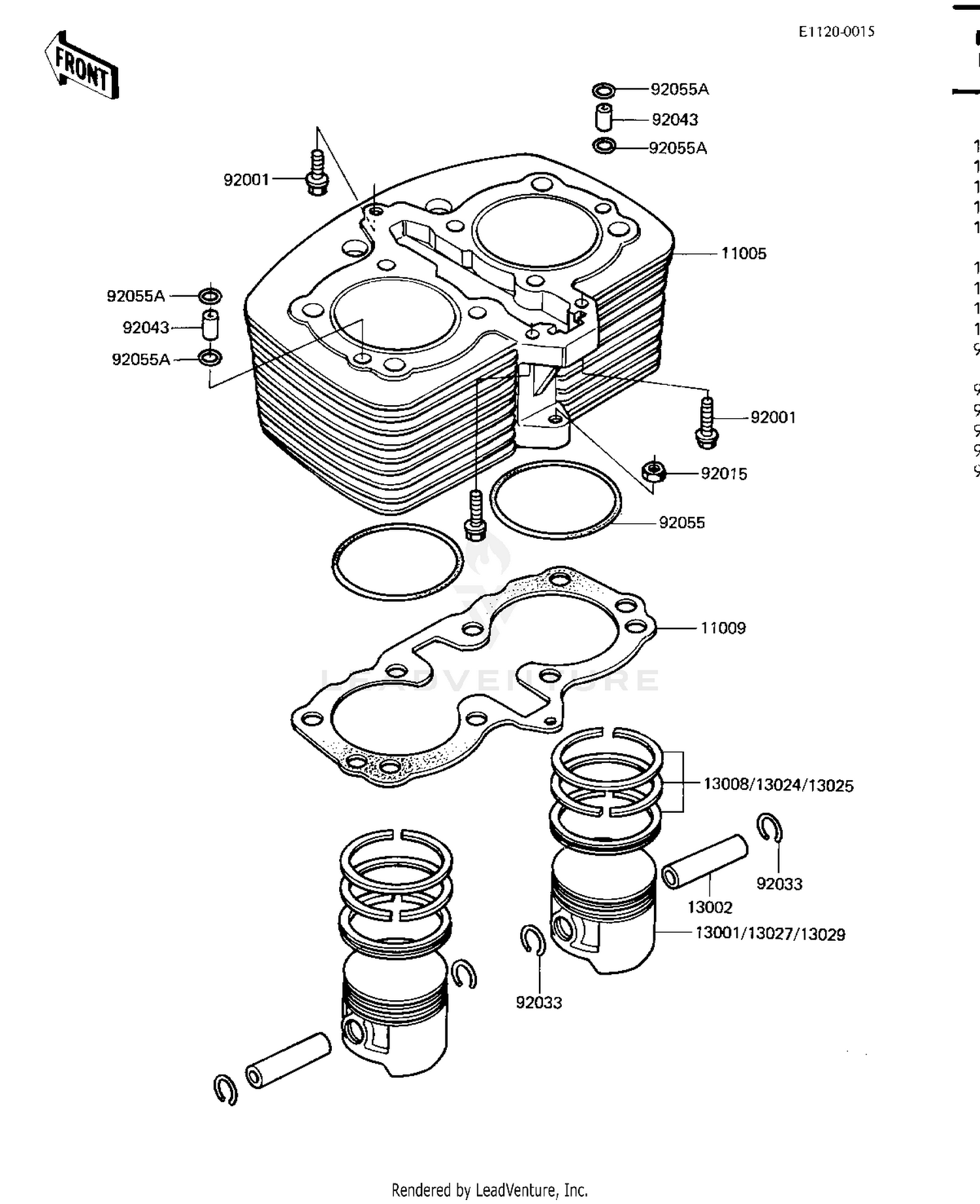 CYLINDER/PISTONS