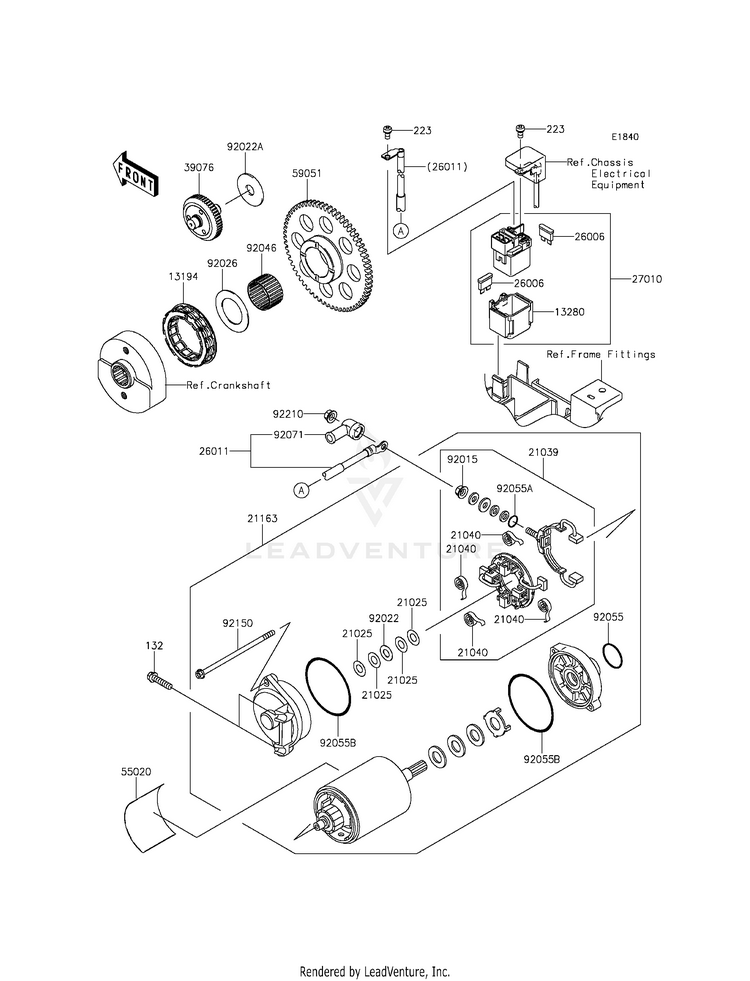 Starter Motor Schematic