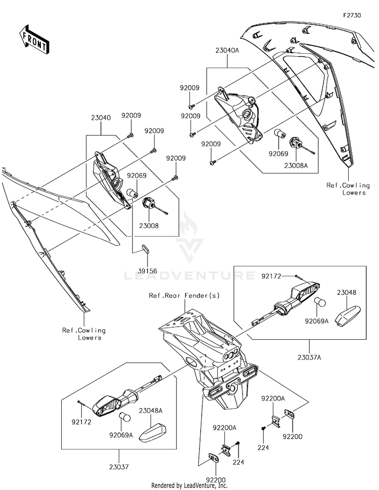 Turn Signals Schematic